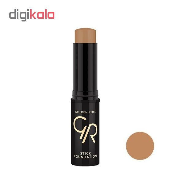 کرم پودر گلدن رز مدل stick foundation شماره 08
