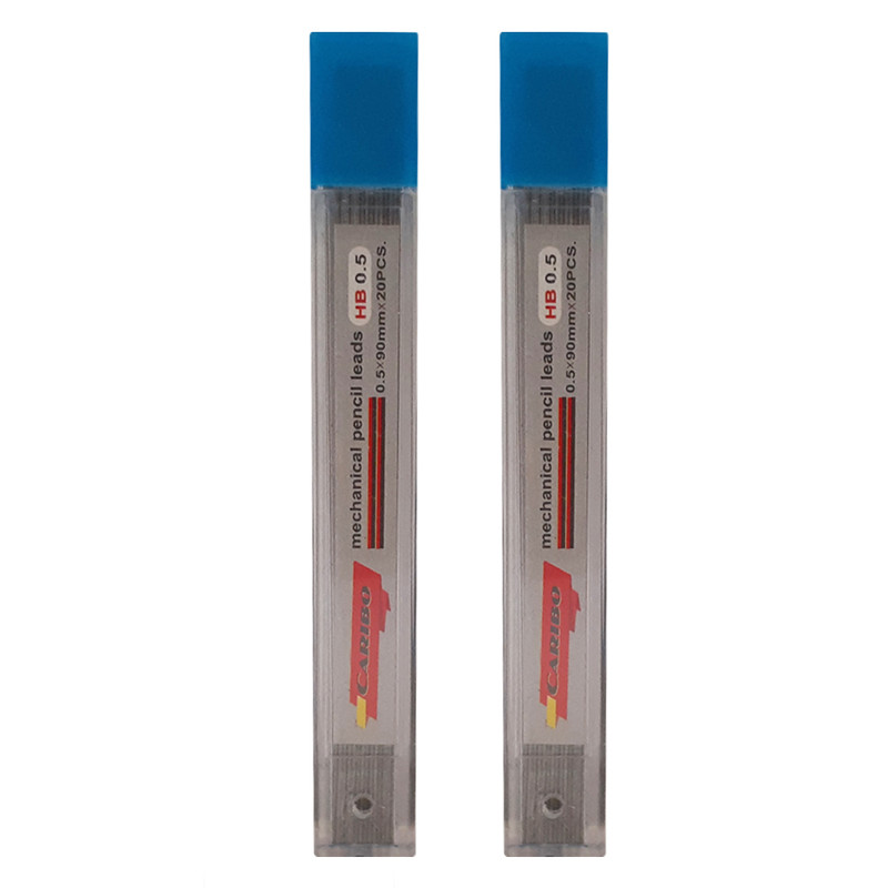 نوک مداد نوکی 0.5 میلی متری کاریبو کد m07263 بسته دو عددی