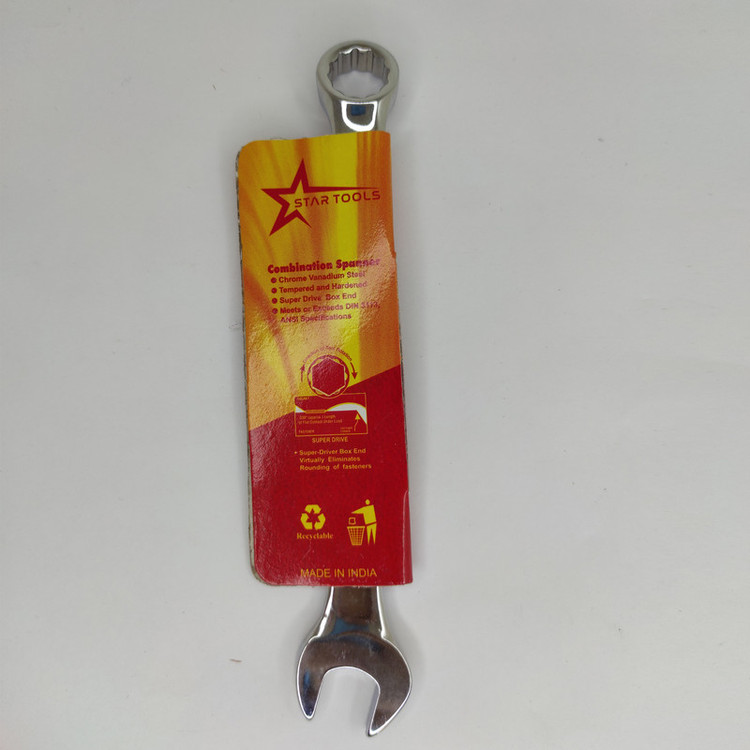 آچار یکسر تخت و یکسر رینگی استار مدل 13mm-steel سایز 13 میلی متر