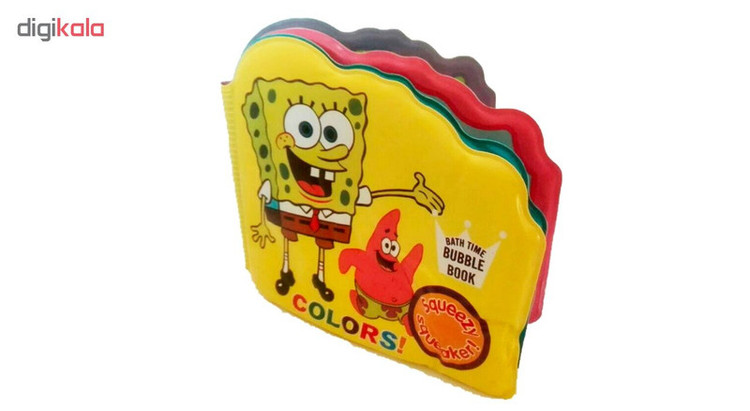 کتاب حمام کودک مدل SpongeBob