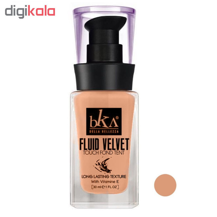 کرم پودر بکا مدل Fluid Velvet شماره 102 حجم 30 میلی لیتر