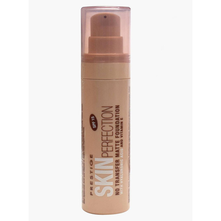کرم پودر پرستیژ مدل SKIN PERFECTION شماره 07 حجم 28 میلی لیتر