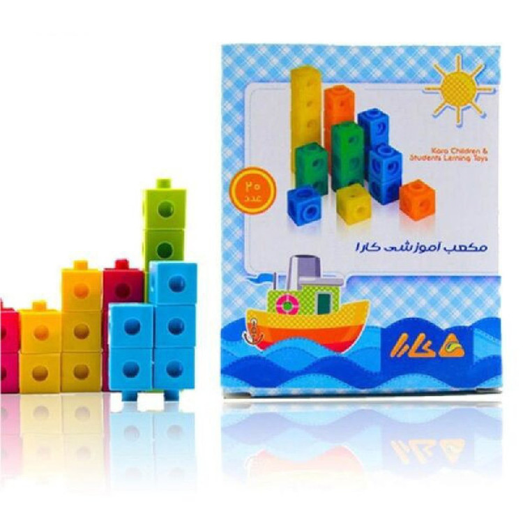 بازی آموزشی کارا مدل چوب خط و چینه کد 2 بسته 2 عددی