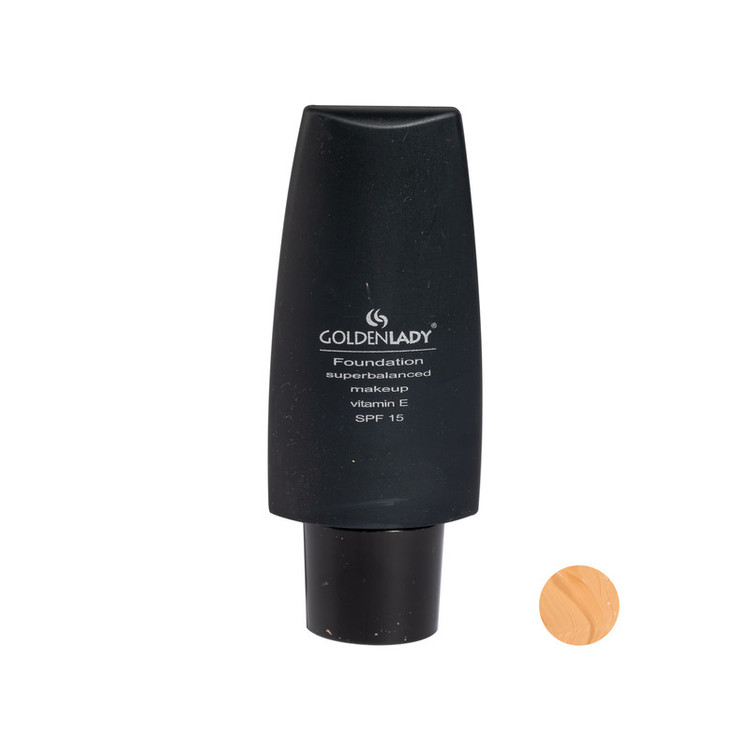 کرم پودر مایع SPF 15 گلدن لیدی مدل Desert Golden شماره 02 مناسب برای انواع پوست حجم 30 میلیلیتر