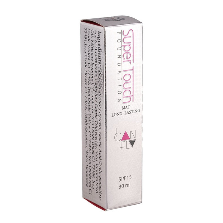کرم پودر سوپرتاچ مدل شیشه ای شماره 205 حجم 30 میلی لیتر