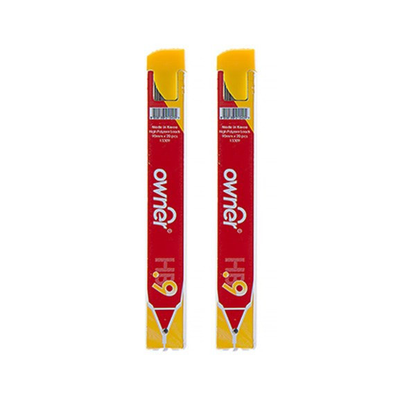 نوک مداد نوکی 0.9 میلیمتری اونر مدل High Polymer بسته 2 عددی