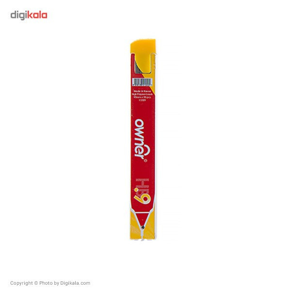 نوک مداد نوکی 0.9 میلیمتری اونر مدل High Polymer بسته 2 عددی