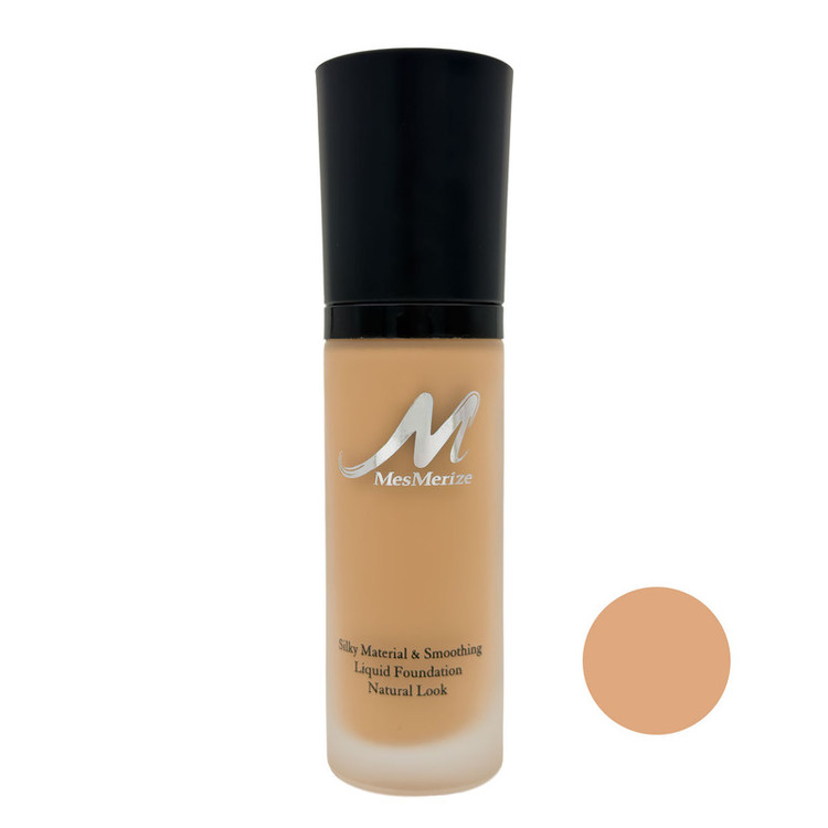 کرم پودر مایع مسمرایز مدل Natural Look شماره 02 مناسب برای انواع پوست حجم 30 میلیلیتر
