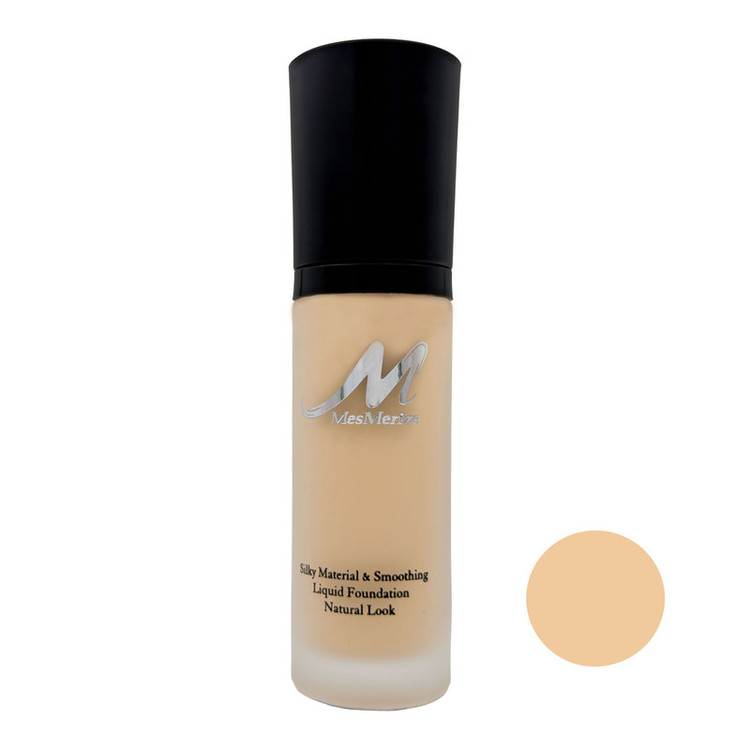 کرم پودر مایع مسمرایز مدل Look شماره 01 مناسب برای انواع پوست حجم 30 میلیلیتر