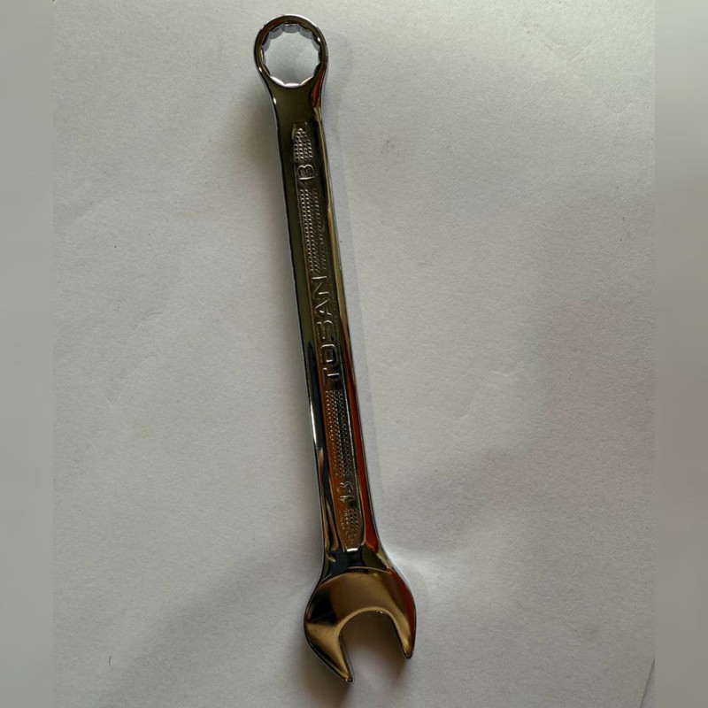آچار یکسر تخت و یکسر رینگی توسن مدل B13 سایز 13 میلی متر