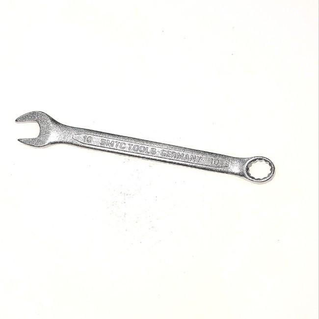 آچار یکسر تخت و یکسر رینگی مدل SMTC TOOLS - GRMANY سایز 10 میلی متر