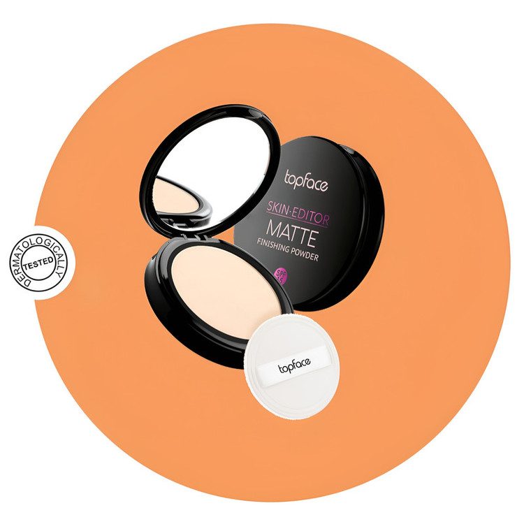 پنکیک تاپ فیس مدل SKIN EDITOR MATTE شماره 001 کاور بالا