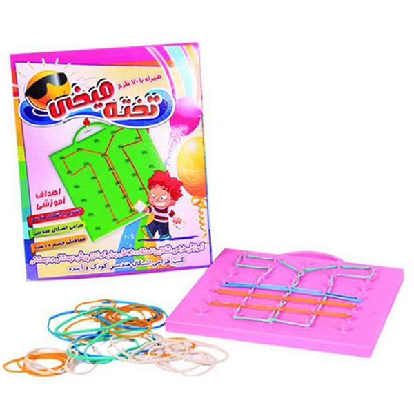 بازی آموزشی تخته میخی مدل کودک و آینده