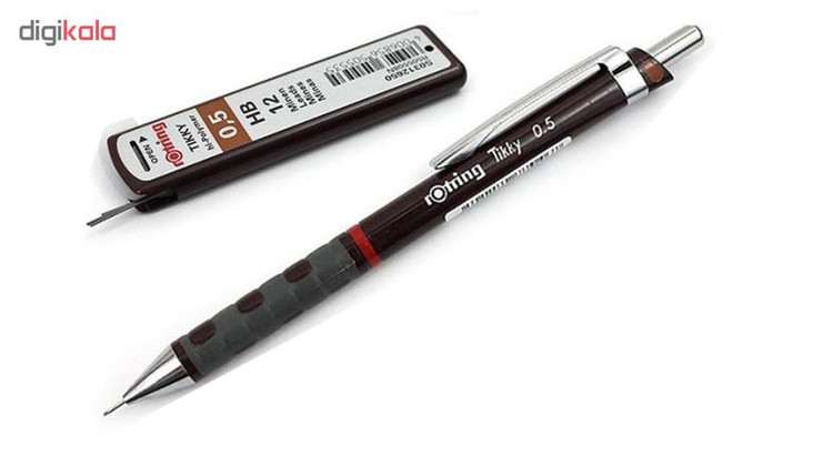 نوک مداد نوکی 0.5 میلی متری روترینگ مدل hi-polymer بسته 2 عددی