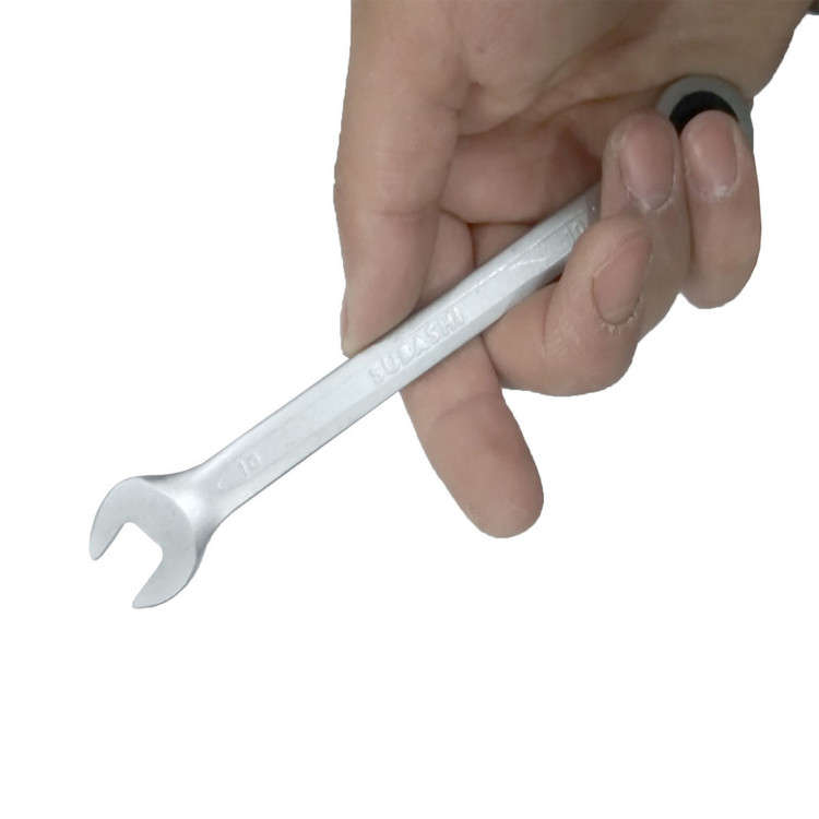 آچار یکسرتخت و یکسر رینگی ساباشی کد XT-2110 سایز 10 میلیمتر