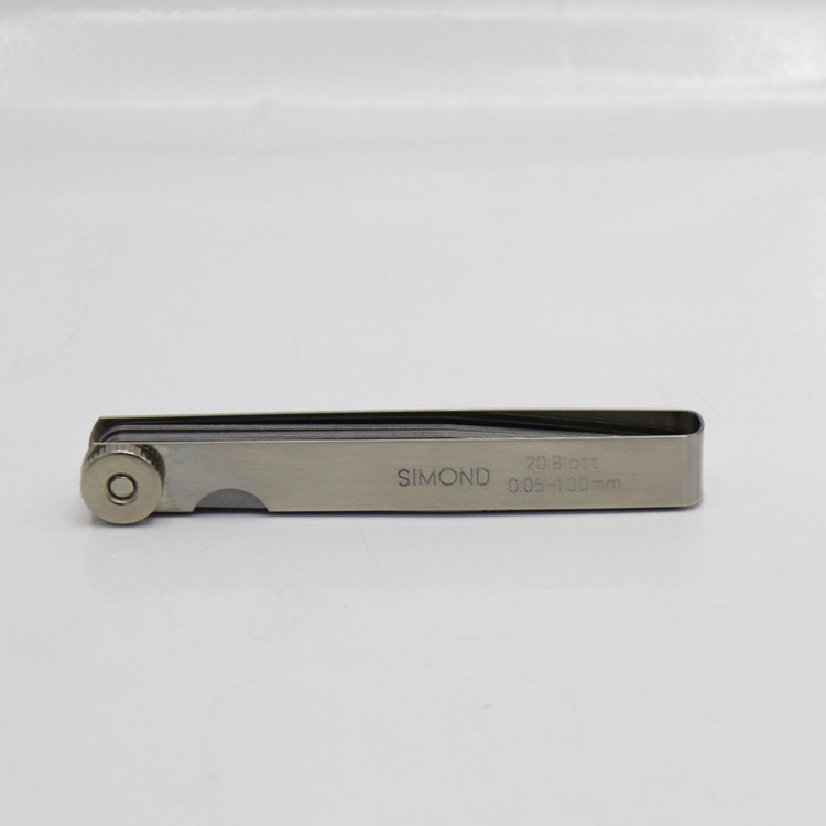 آچار فیلر سیموند مدل YP-0.05-1MM-20 مجموعه 20 عددی
