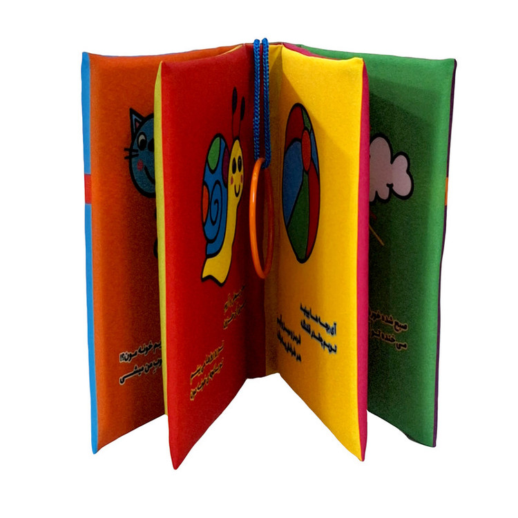 کتاب پارچه ای پاساد مدل جوجو جیک جیکو