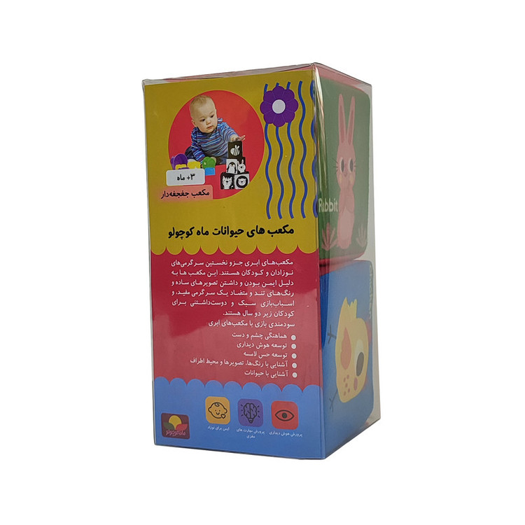 بازی آموزشی انتشارات ماه کوچولو مدل حیوانات
