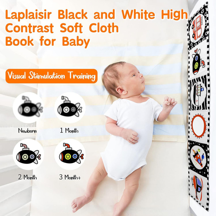 بازی آموزشی سمید مدل کتاب حمام پارچه ای طرح وسایل نقلیه و اعداد انگلیسی
