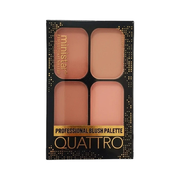 پالت رژ گونه مات مینی استار مدل Quattro شماره 02