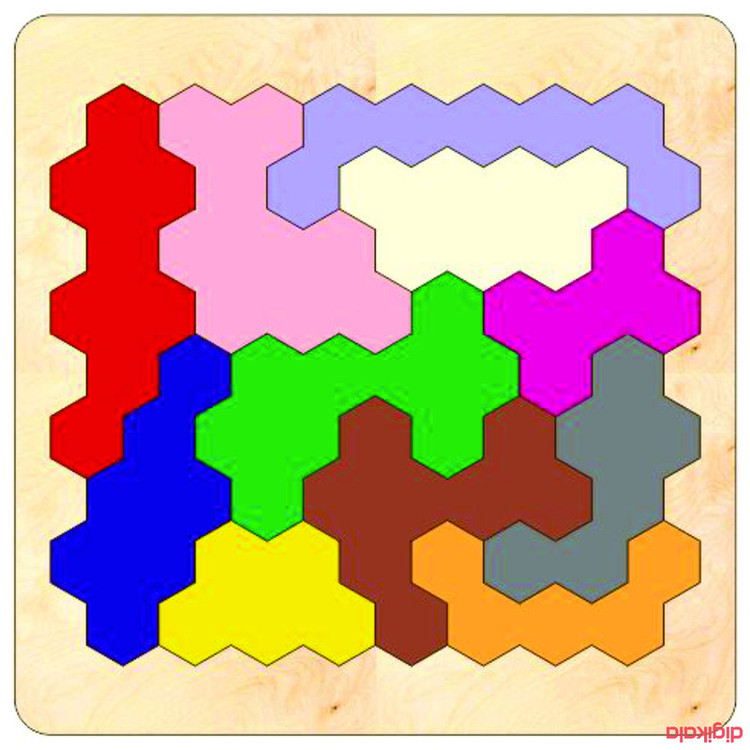 پازل آموزشی نی نی کالا مدل CHANGFUL BLOCKS