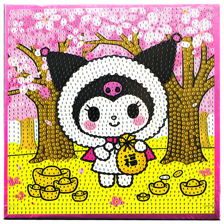 بازی آموزشی سمید مدل ساخت تابلو نقاشی الماسی طرح کرومی 20×20