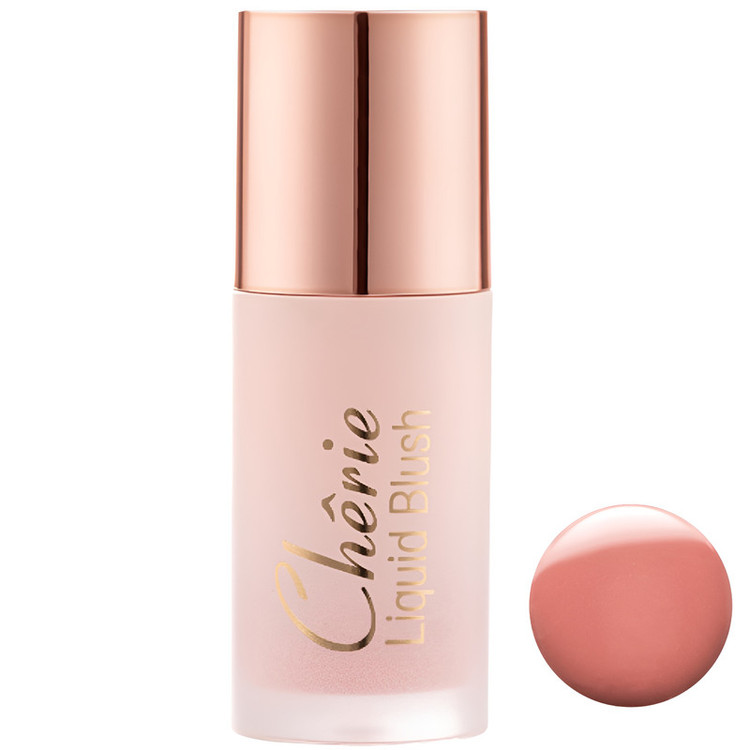 رژگونه مایع تاپ فیس مدل CHERIE LIQUID BLUSH شماره 001