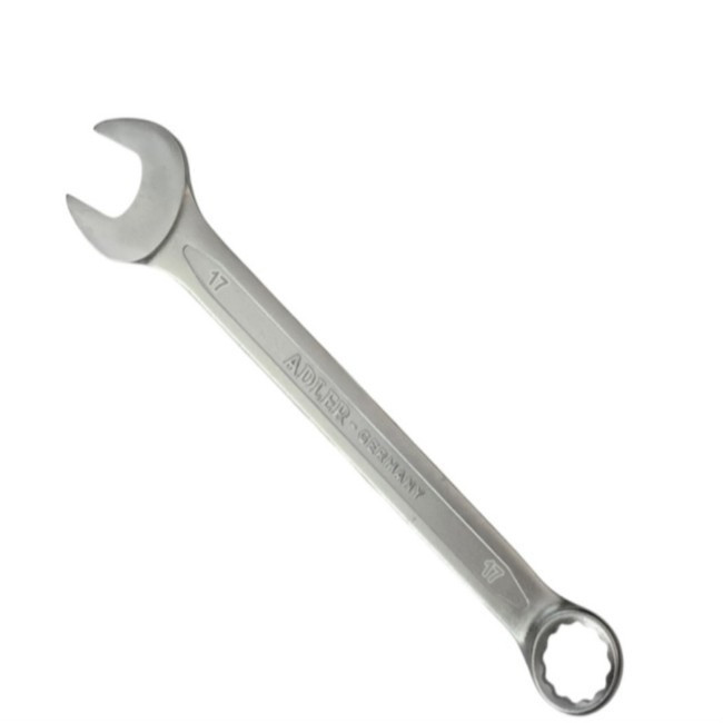 آچار یکسر تخت و یکسر رینگی مدل ADLER-GERMANY سایز 17 میلی متر