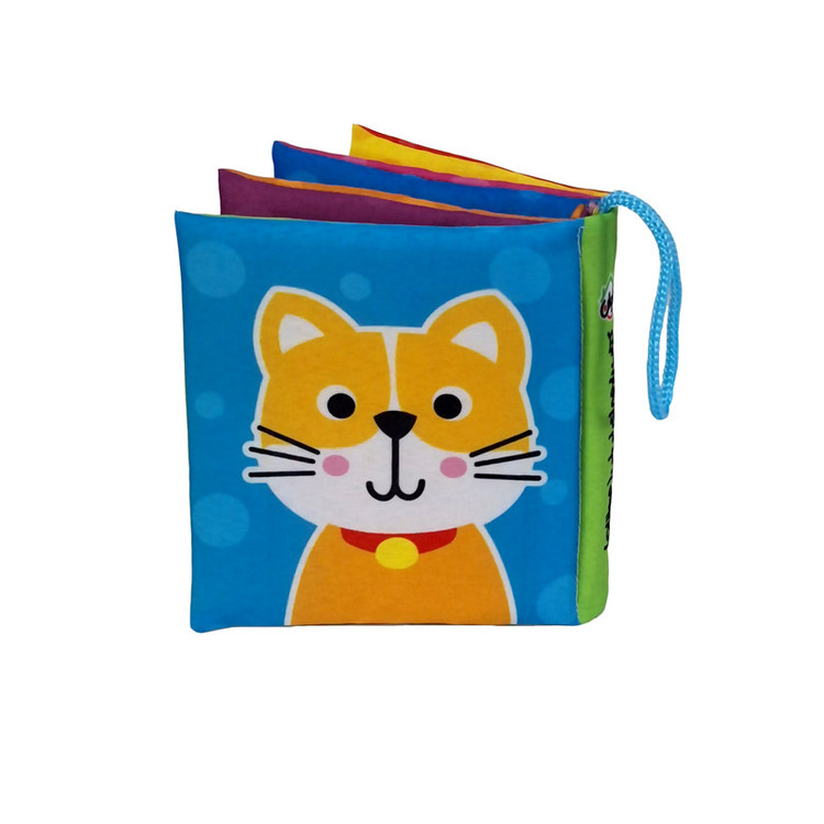 کتاب پارچه ای انتشارات باوان مدل بع بعی جونم مجموعه 4 عددی