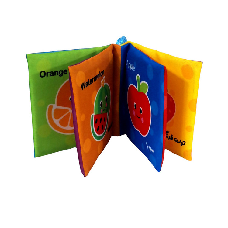 کتاب پارچه ای انتشارات باوان مدل بع بعی جونم مجموعه 4 عددی