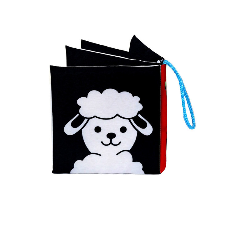 کتاب پارچه ای انتشارات باوان مدل بع بعی جونم مجموعه 4 عددی