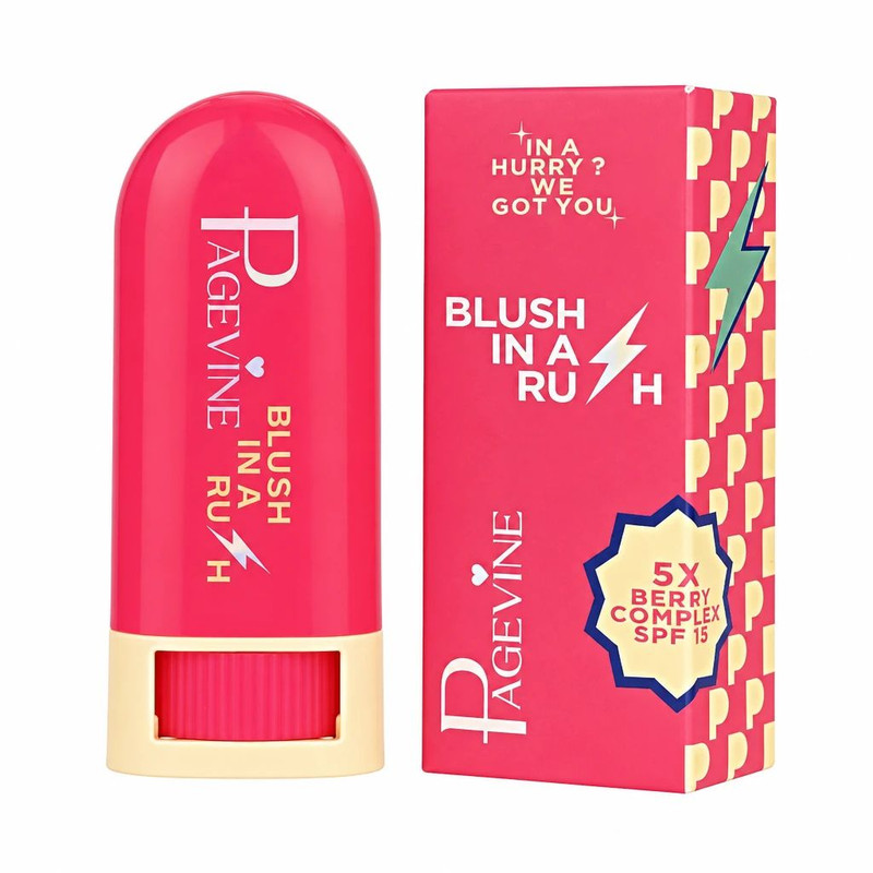 رژگونه مات پیچ واین مدل RUSH شماره 1