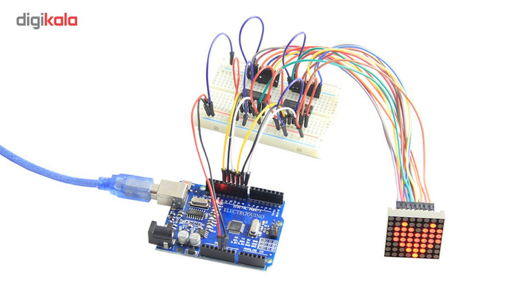 کیت آموزشی گام به گام الکترونیک کنکاش تِک مدل Electroduino