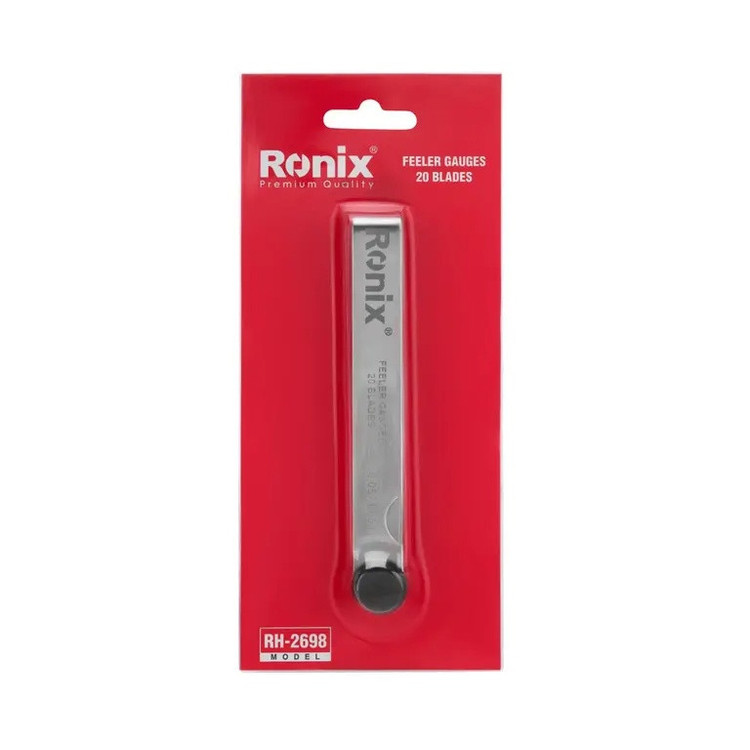 آچار فیلر رونیکس مدل RH-2698 مجموعه 20 عددی
