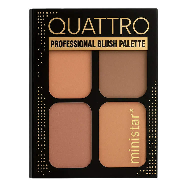پالت رژ گونه مات مینی استار مدل Quattro شماره 03