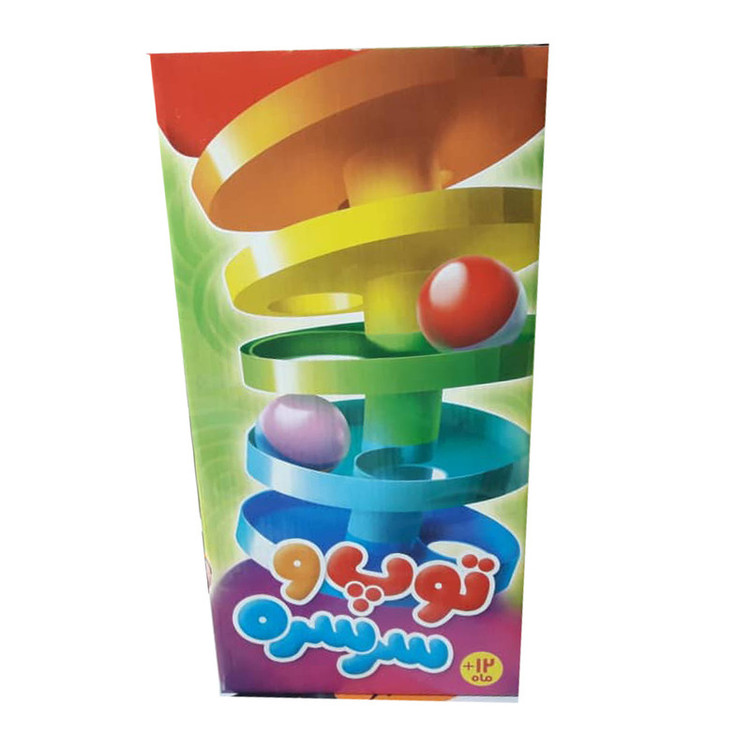 بازی آموزشی سنجاقک مدل توپ و سرسره