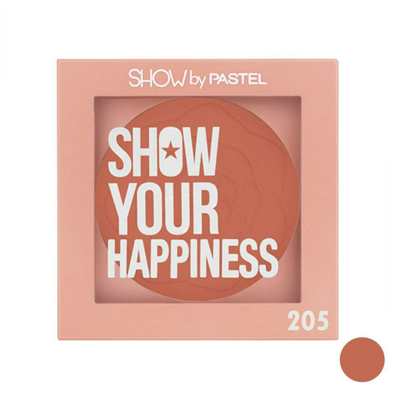 رژ گونه پاستل مدل Show Your Purity شماره 205