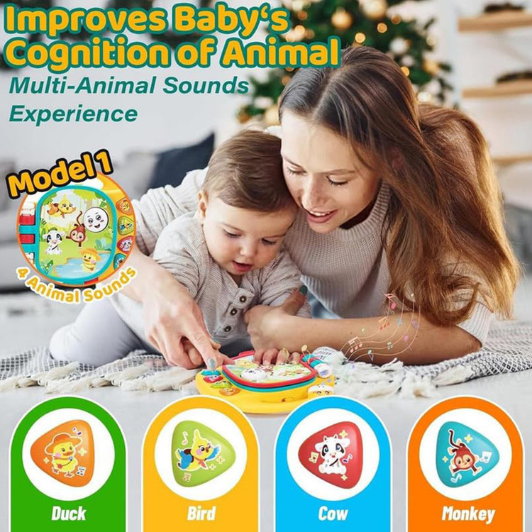 بازی آموزشی سمید مدل کتاب داستان موزیکال طرح زرافه
