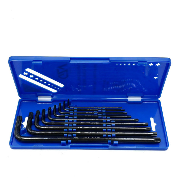 آچار ستاره ای ای زد دی مدل CRV-T10-T50 مجموعه 9 عددی