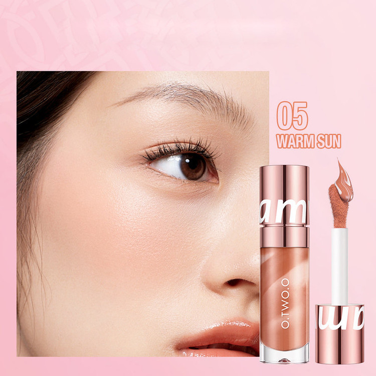 رژگونه مایع مات او تو او مدل H12 شماره 05