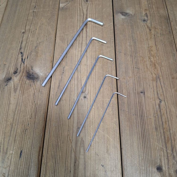 آچار آلن یلو مدل 9PCS مجموعه 9 عددی
