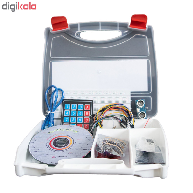 کیت آموزشی آوات روبو طرح 20 پروژه کاربردی با آردوینو