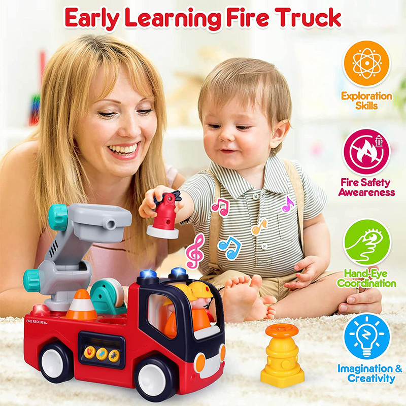 بازی آموزشی هولا مدل Fire Truck