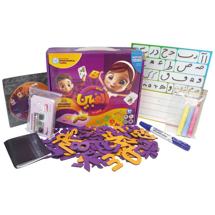 بازی آموزشی الفبین مدل الفبا و اعداد فارسی و انگلیسی