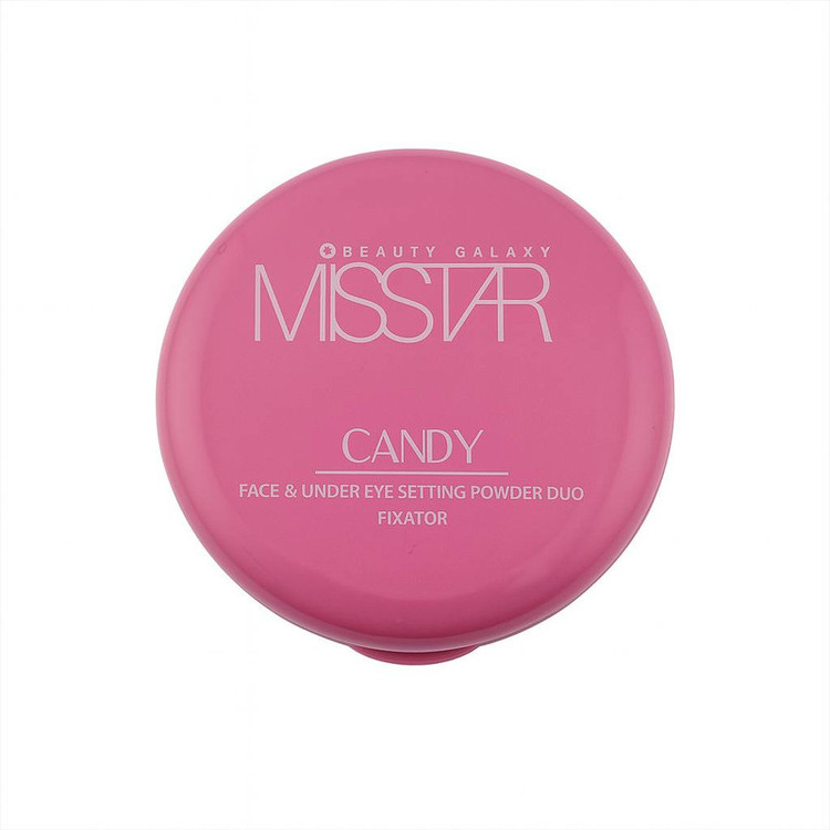 پودر تثبیتکننده آرایش صورت میستار مدل Candy وزن 10 گرم