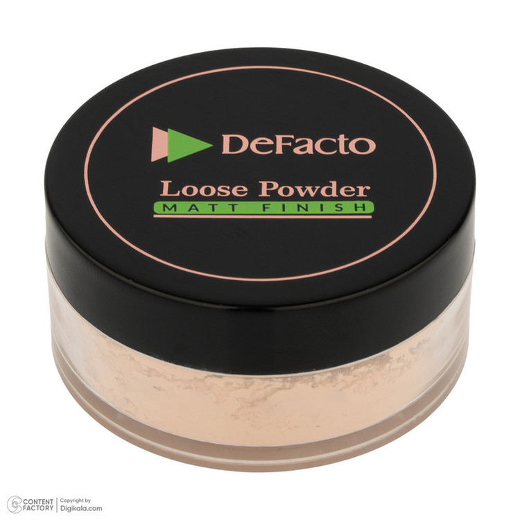 پودر تثبیتکننده آرایش صورت دیفکتو مدل F01 وزن 8 گرم