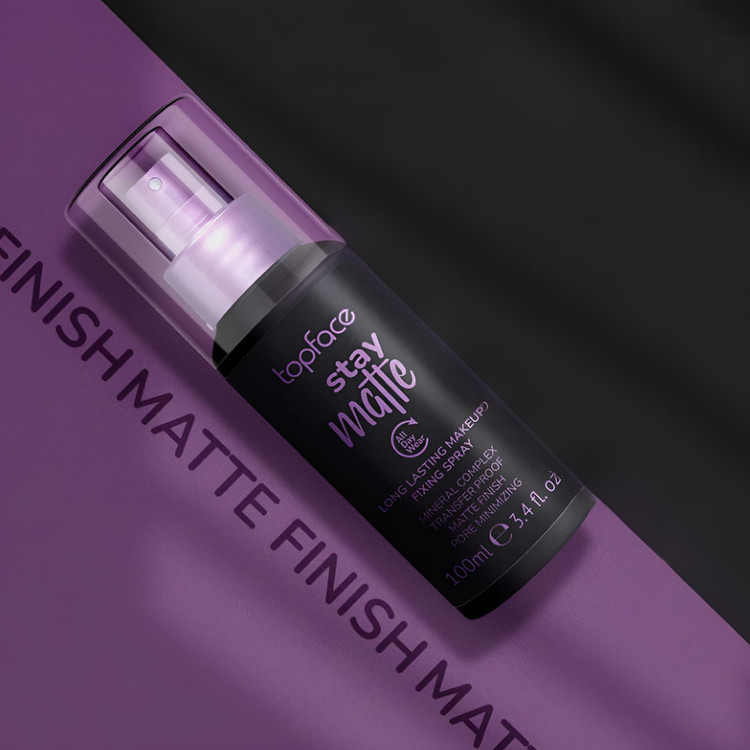 اسپری تثبیت کننده آرایش صورت تاپ فیس مدل MATTE حجم 100 میلی لیتر