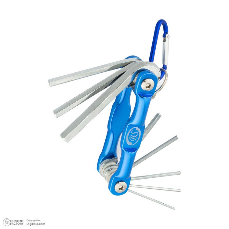 آچار آلن بی اس مدل چاقویی کد bs3051 مجموعه 8 عددی