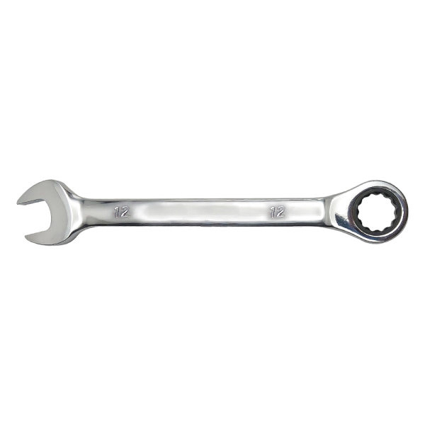 آچار یکسرتخت و یکسر رینگی جغجغه ای کد CR-V0012 سایز 12 میلیمتر