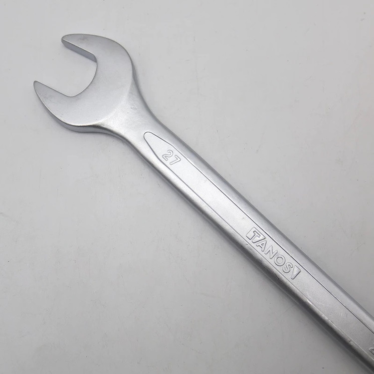 آچار یکسر تخت و یکسر رینگی تانوس مدل SMT-TAKHT RING-27MM-TANOS سایز 27 میلی متر